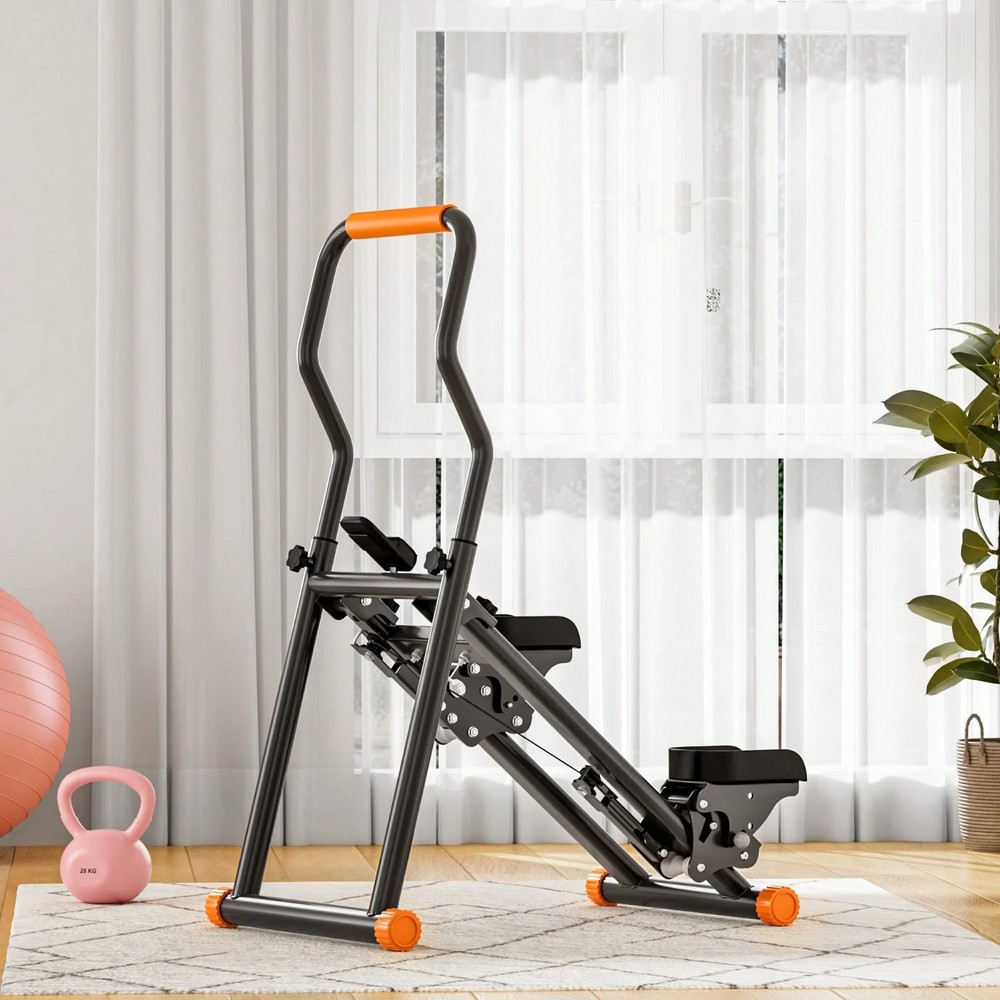Foldable Stair Stepper, Vertical Climbing Machine, Full-Body Workout, Adjustable