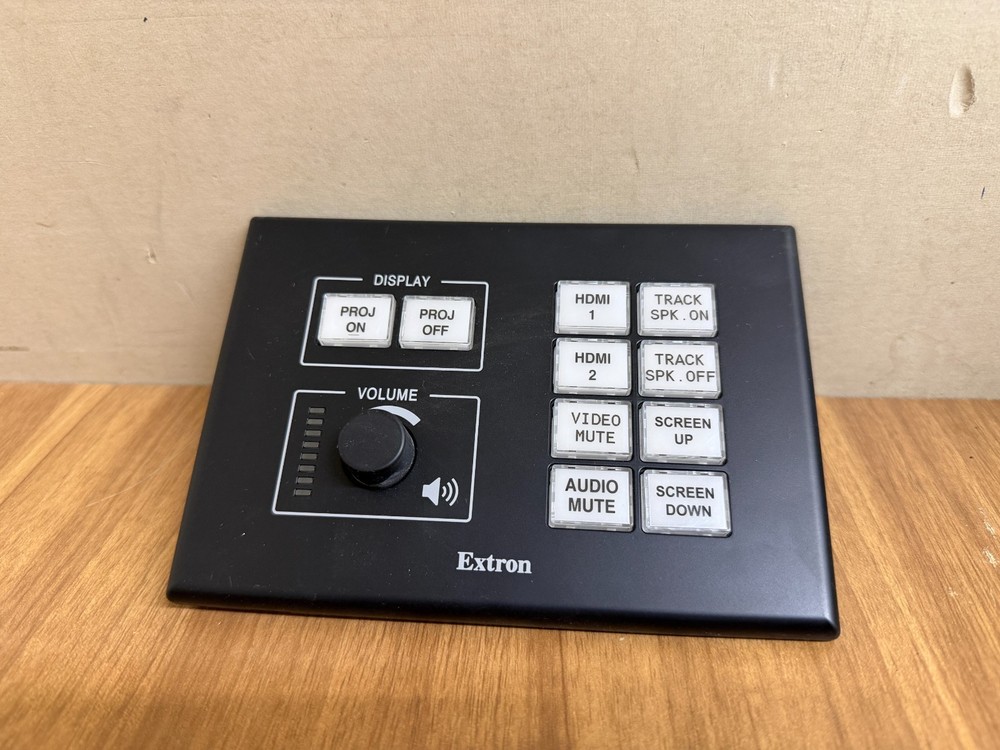 Extron 60-1389-01 EBP 200 ﻿eBUS Button Panel Black