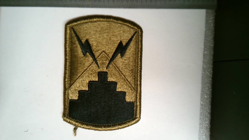 MILITARY PATCH HOOK & LOOP OCP MULTICAM US ARMY 7TH SIGNAL BRIGADE