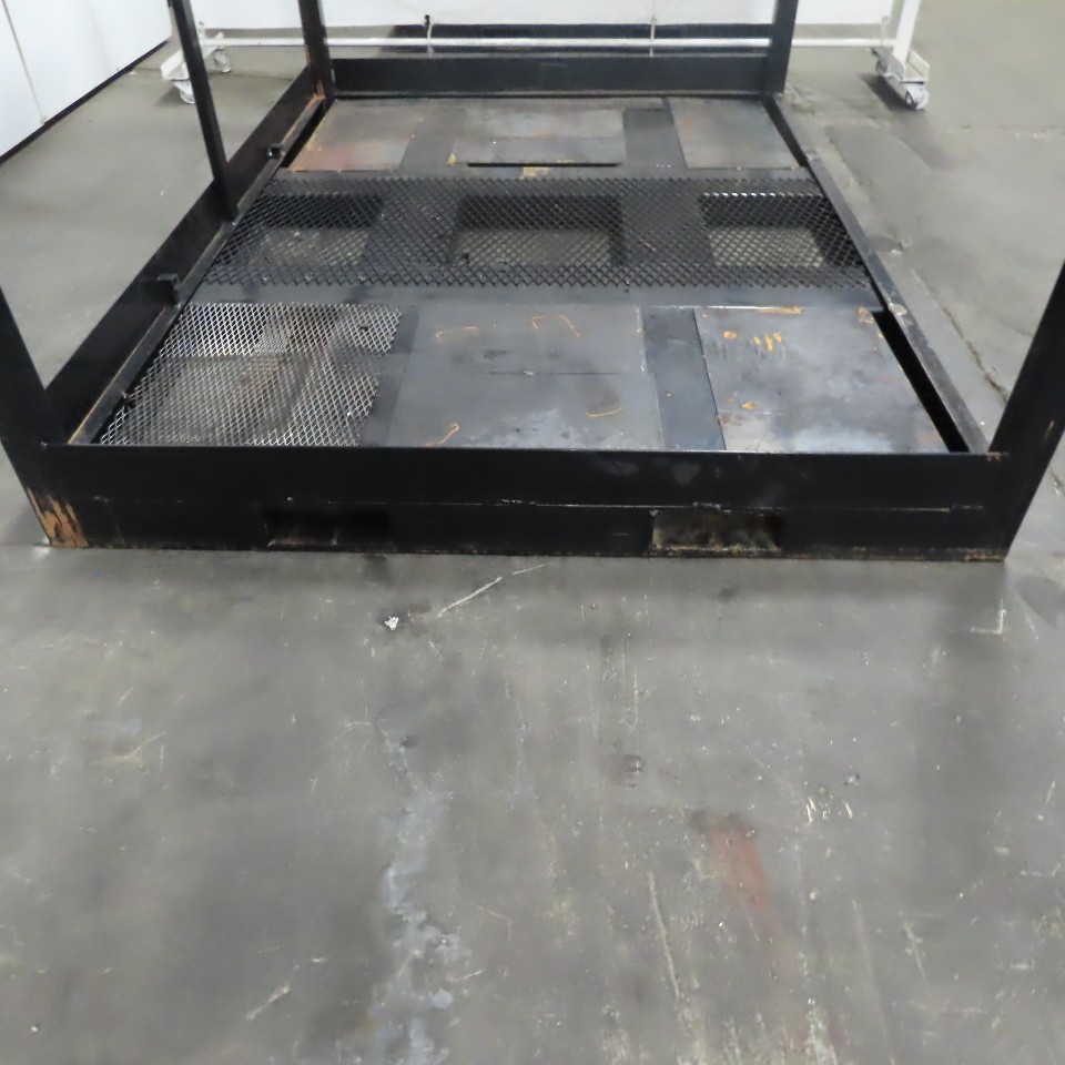 61"x83"x65" Custom Heavy Duty Stackable Material Storage Rack