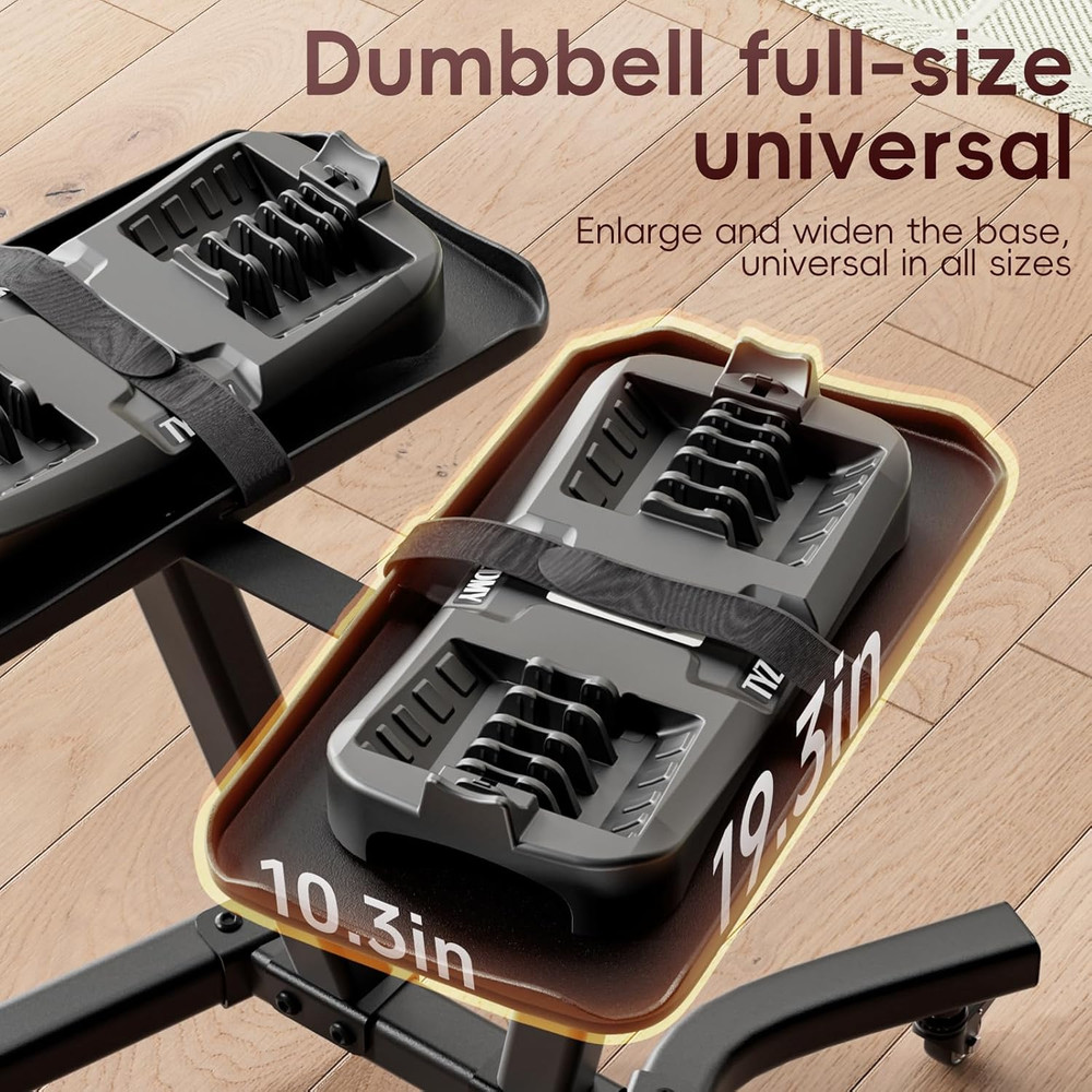 Adjustable Dumbbell Rack Stand Only,Strength Training Weight Rack Stand,Dumbbell