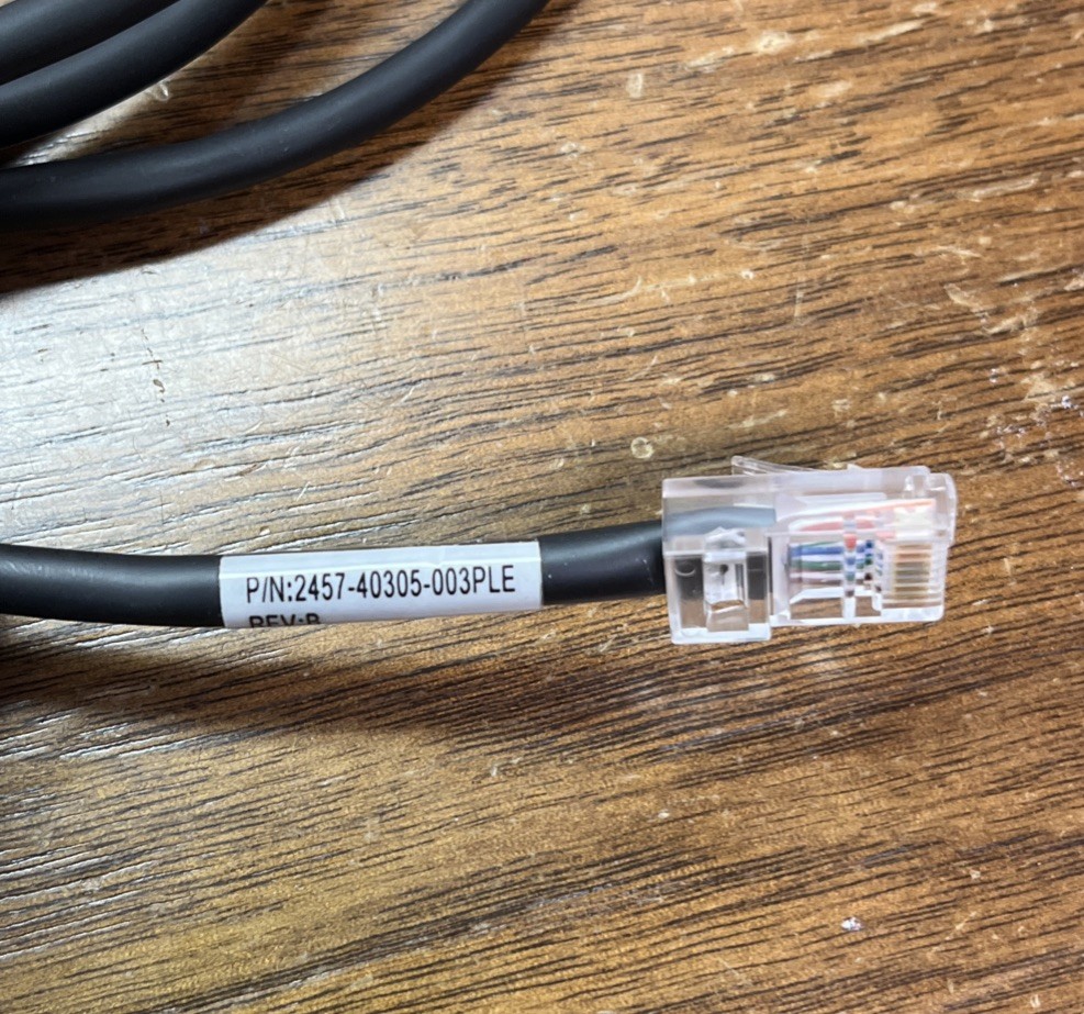 2457-40305-003PLE Rev B Network Cable