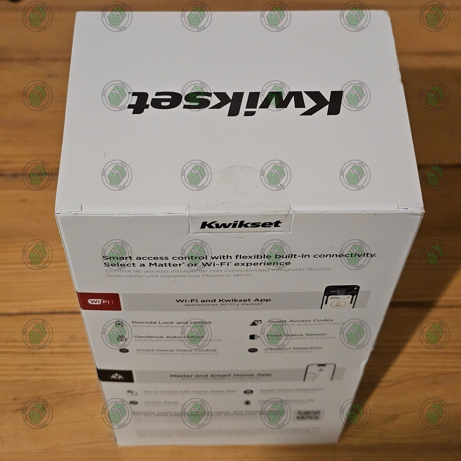 Kwikset Halo Select Plus Wi-Fi and Matter Enabled Smart Lock Matte Black **NEW**