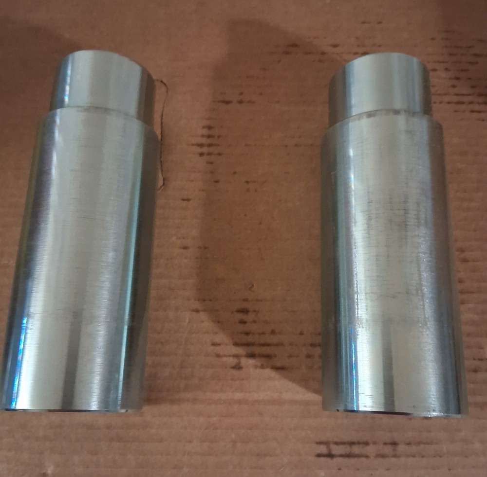 Two 6" Stack Adapters Fit For 2 Post Car Lift With 60mm Challenger Two Post...