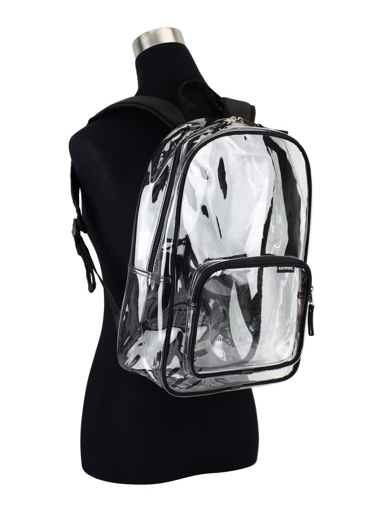 Clear Backpack, Black