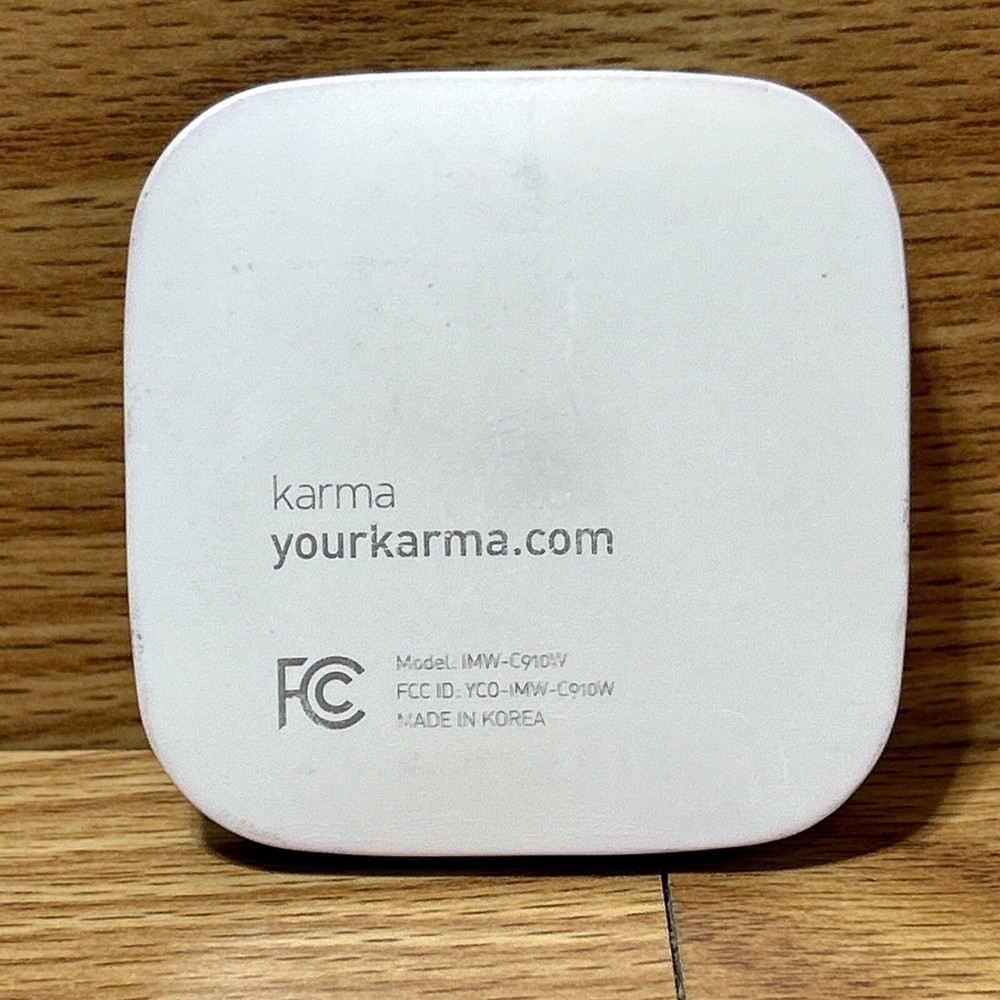 Karma IMW-C910W Hotspot Wireless Mobile Modem/Router UNIT ONLY