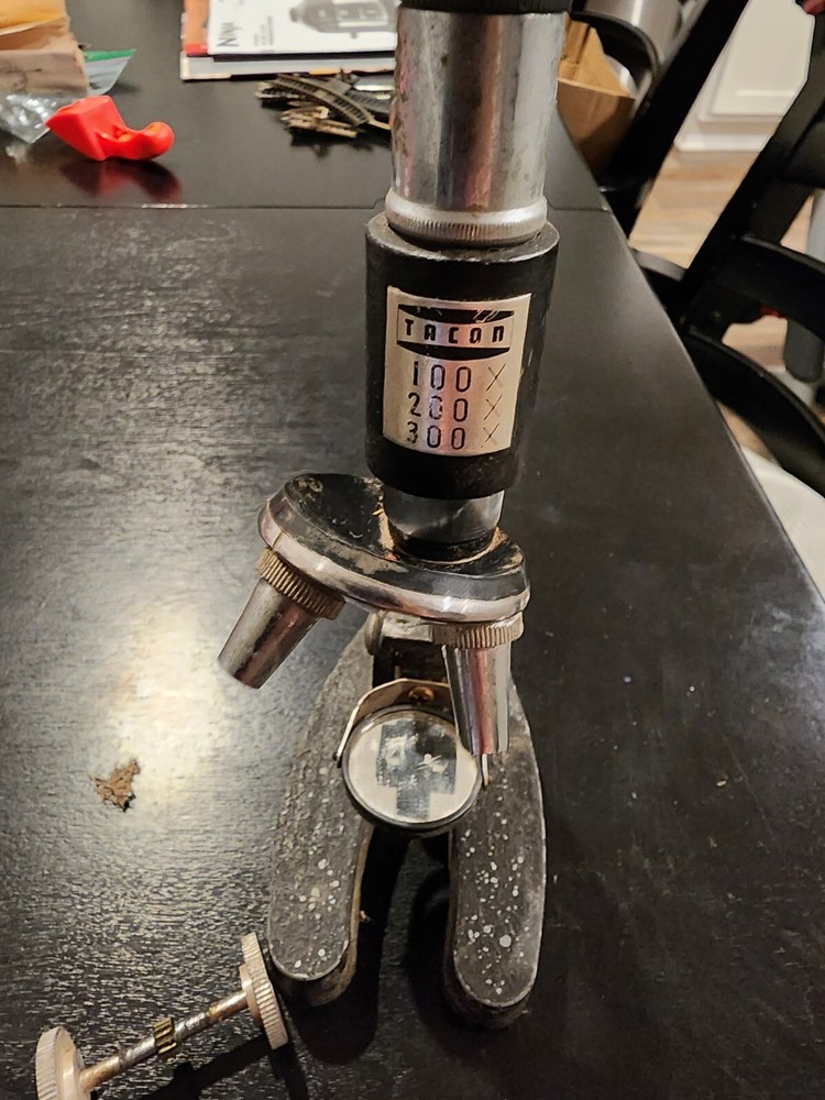 Vintage Tacon Microscope