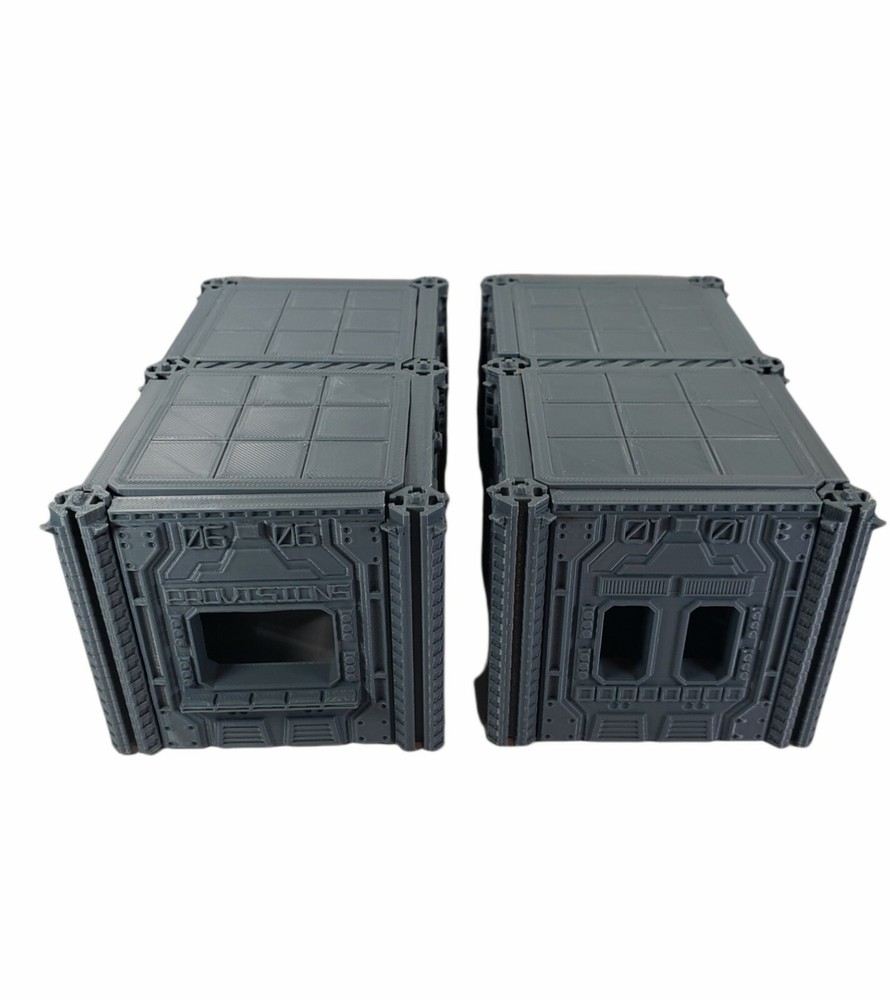 Terrain Collapsible Stackable Building ruins