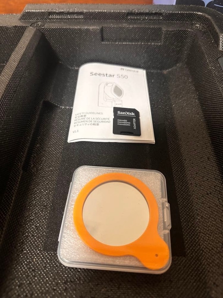 Seestar S50 Astronomical Telescope Set with Micro SD Adapter