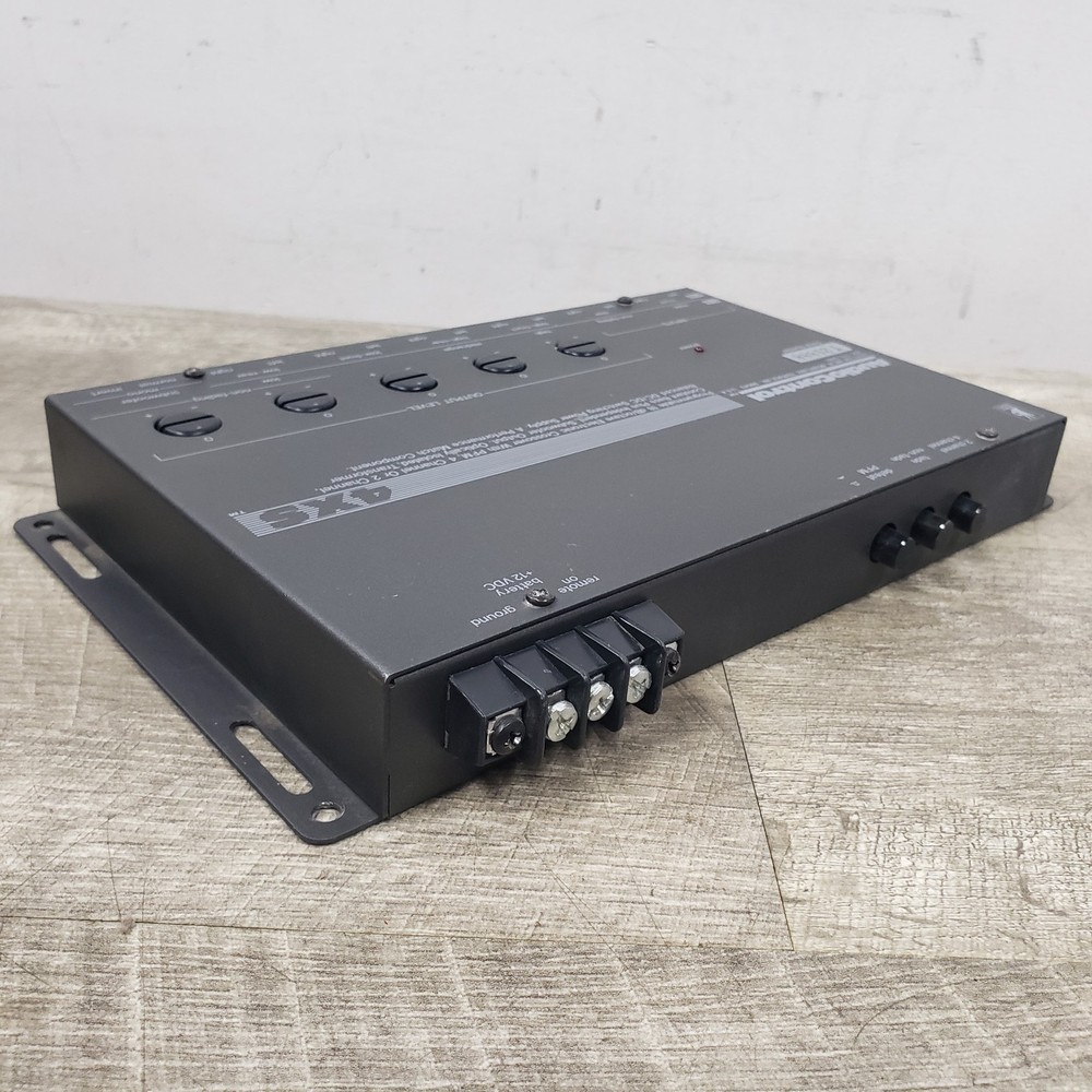 *SEE VIDEO* -Powers Up- AudioControl 4XS Programmable Electronic Crossover