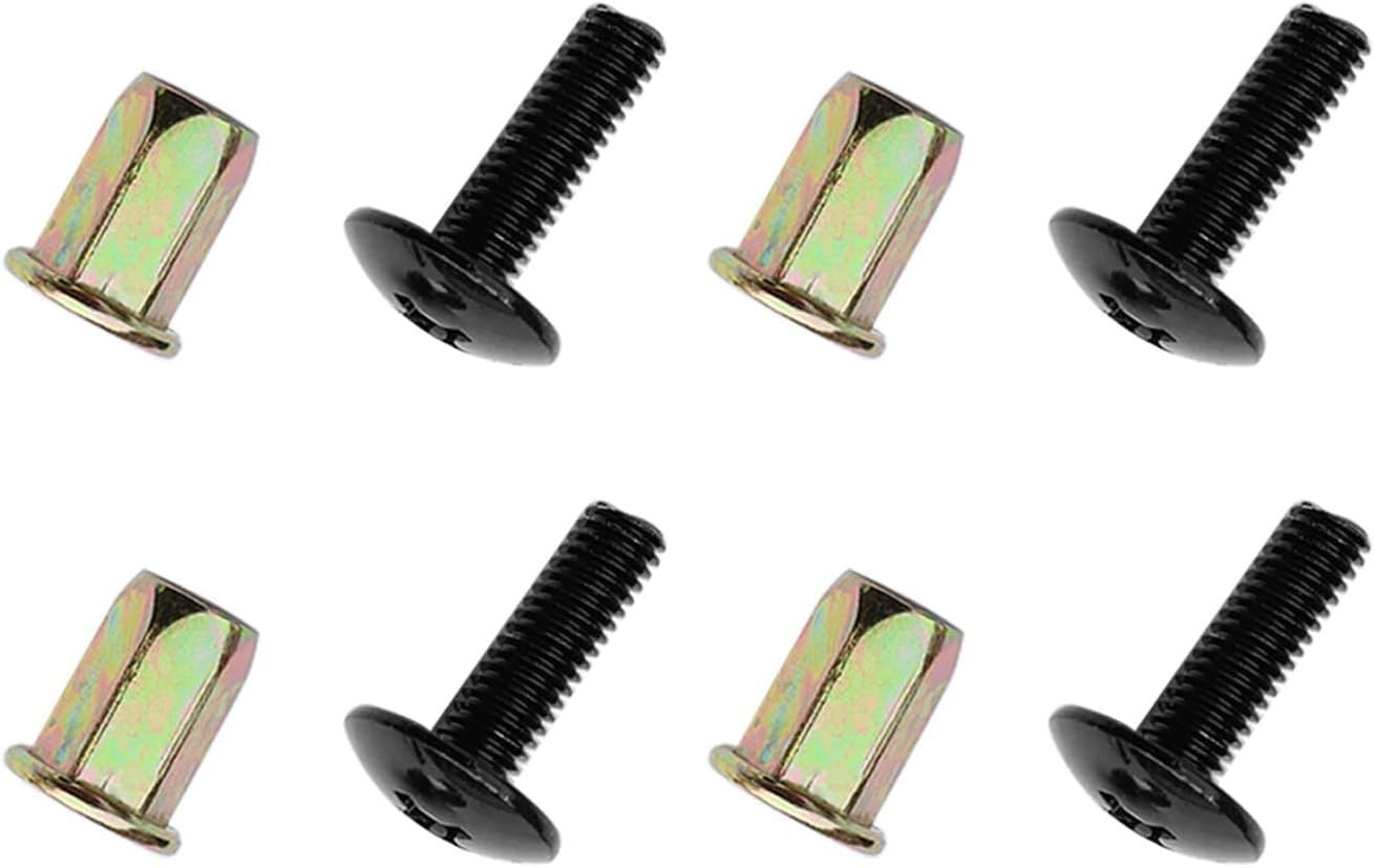 4PCS Tailgate Cover Cap Screw Bolts Compatible with 2007-2014 Sierra Silverad...