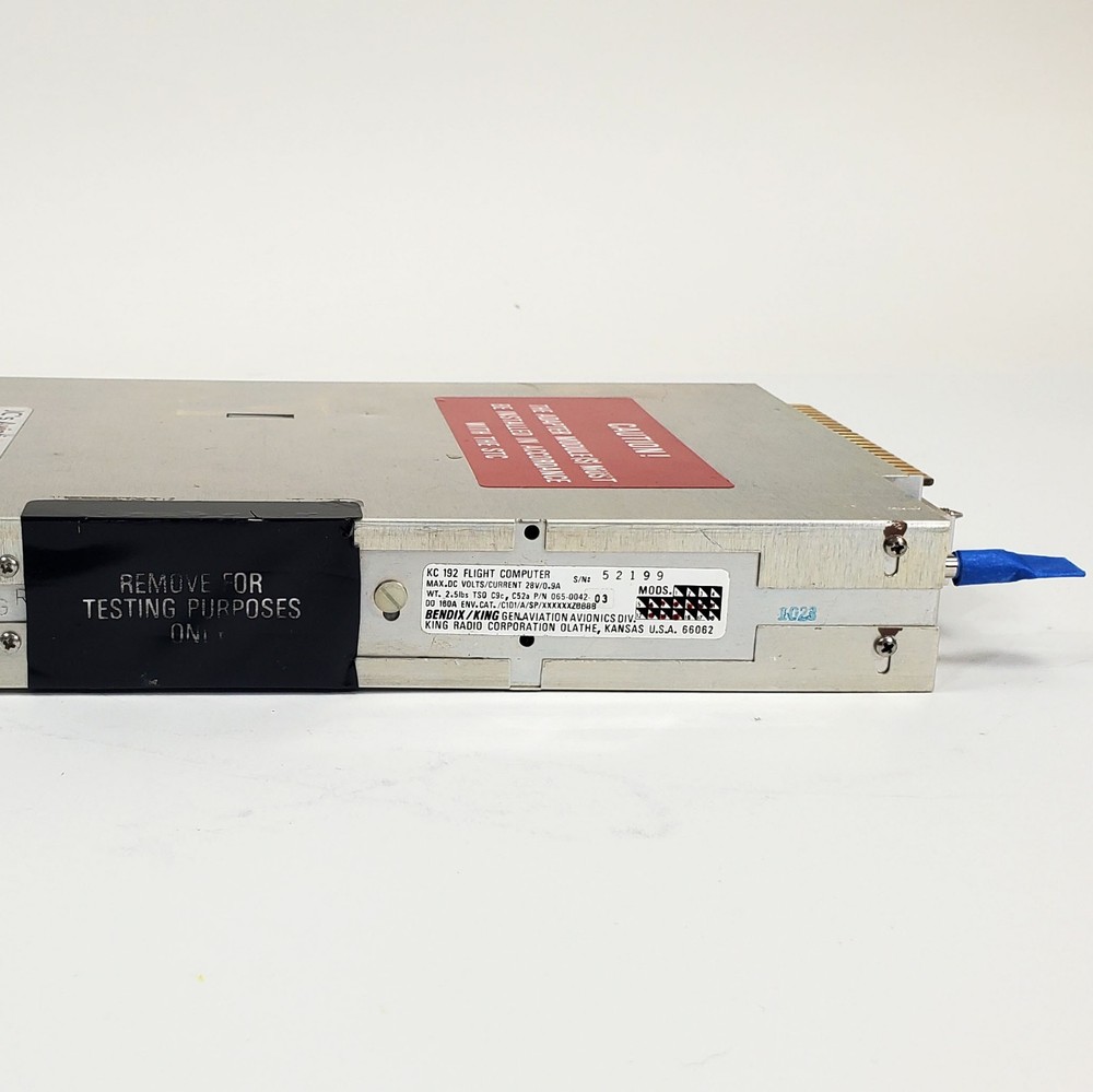 DEFECTIVE KC 192 KFC150 BendixKing Autopilot Flight Computer 28V 0650042 G3D