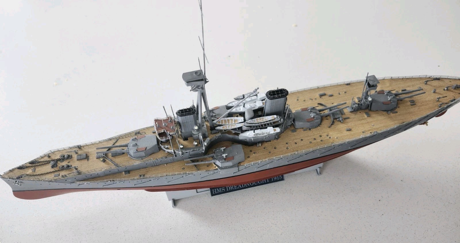 Pro Built 1/350 British Battleship  Hms Dreadnought