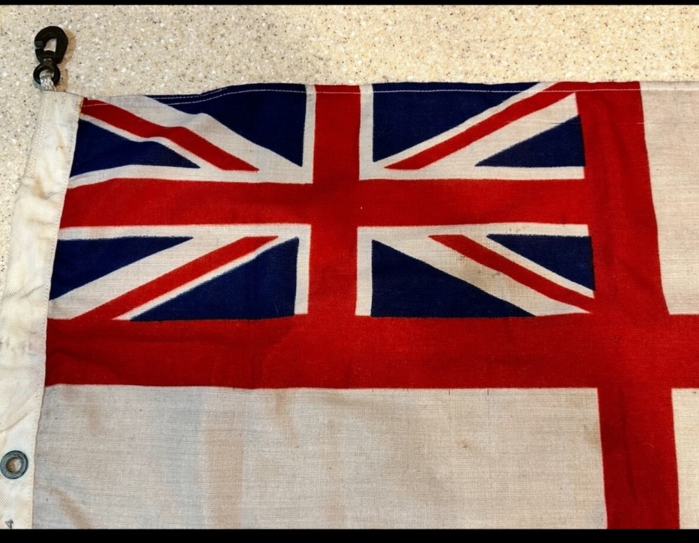 WW2 British naval flad dated 1944