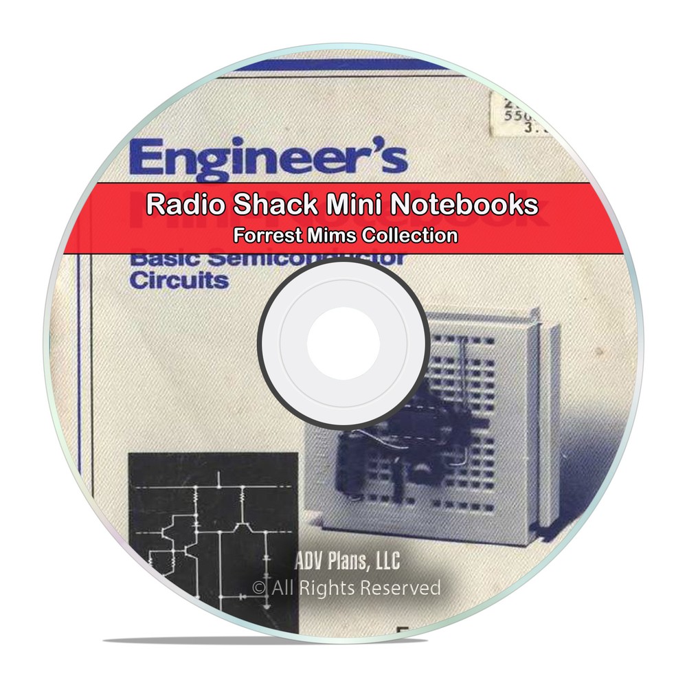 Forrest Mims, RadioShack Engineer's Mini Notebooks Learning Books CD DVD