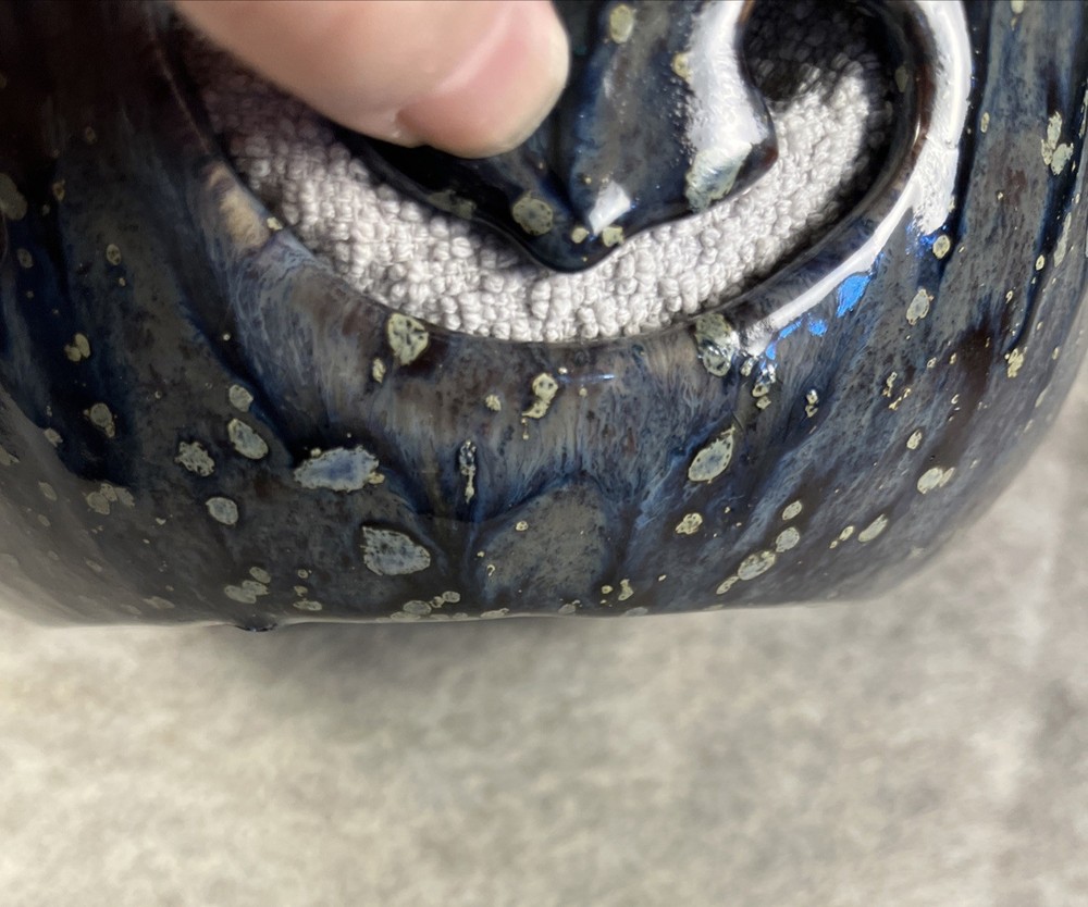 Glazed Ceramic Yarn Bowl, Original