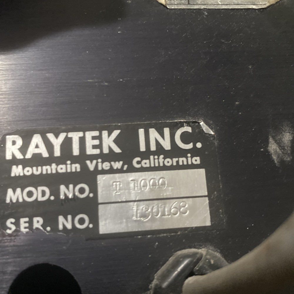 Raytek Thermoprobe T1000 Partially Tested Probe Cable Degrees Centigrade Workin