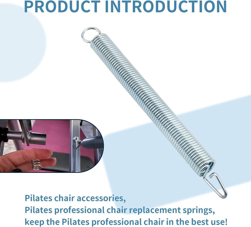 Pilates Pro Chair Replacement Springs 2 Pack Extra Resistance