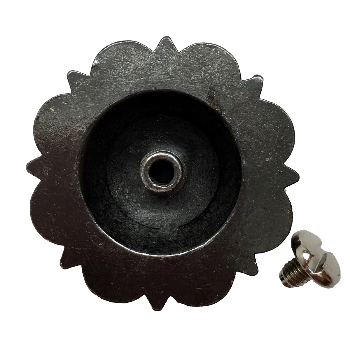 WESTERN SADDLE HORSE TACK BLACK ENGRAVED BERRY CONCHOS screw back Multi size