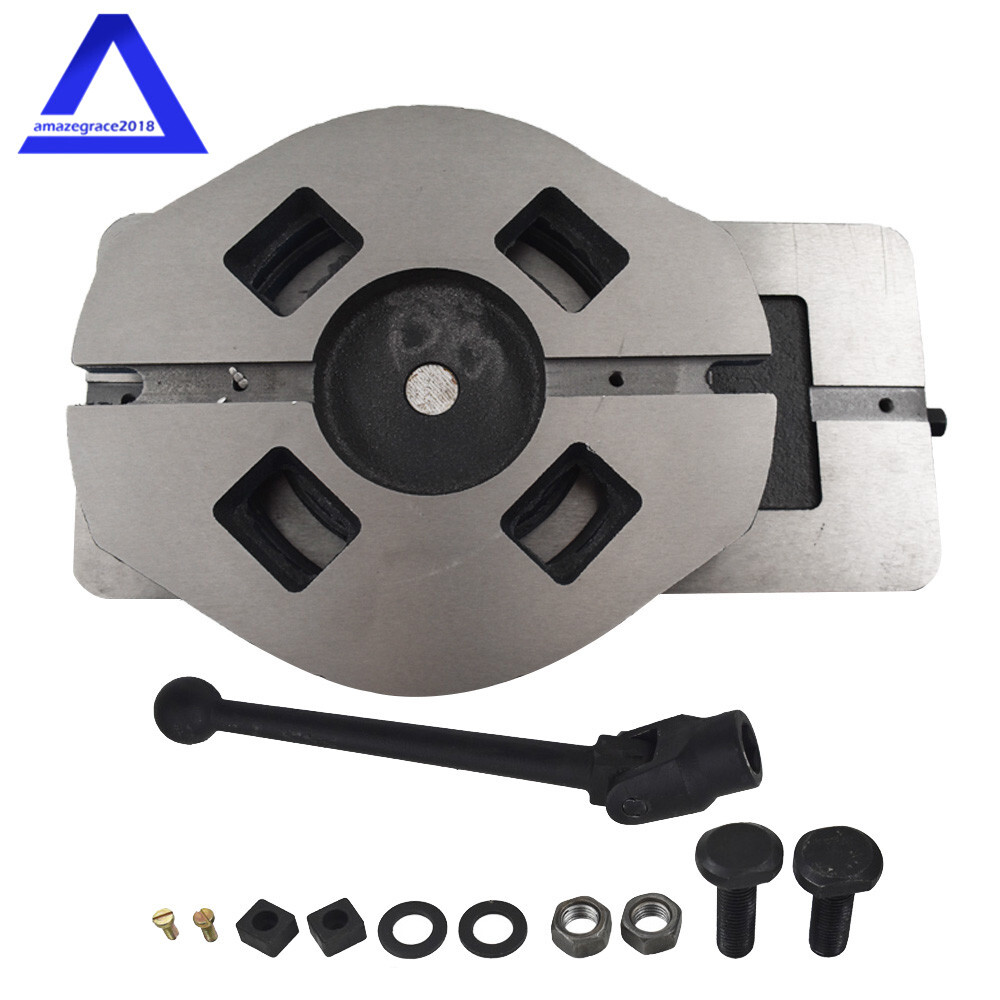 4 Inch Lockdown Vise Precision CNC Milling Machine Bench Clamp Vice With Base