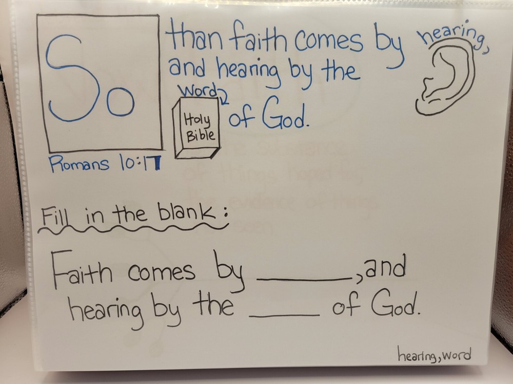 Bible 1st children's learning binder