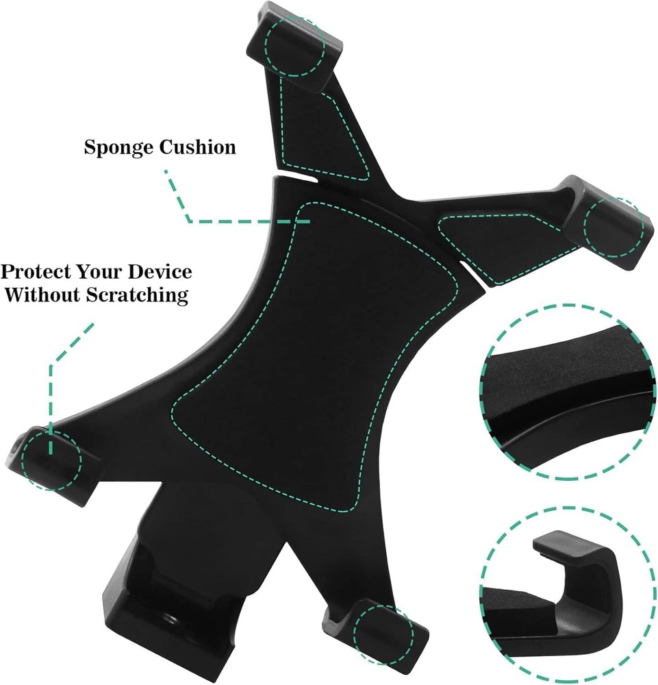 Adjustable Tripod Stand Holder Bracket For iPad 1 2 3 7"-10" Tablet FLOOR MOUNT