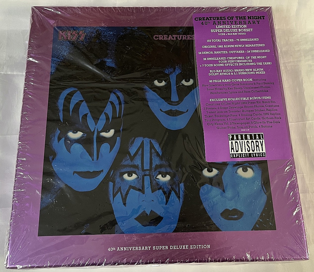 KISS Creatures of the Night 40th Anniv. Boxset EMPTY Box only Ace Eric Carr New