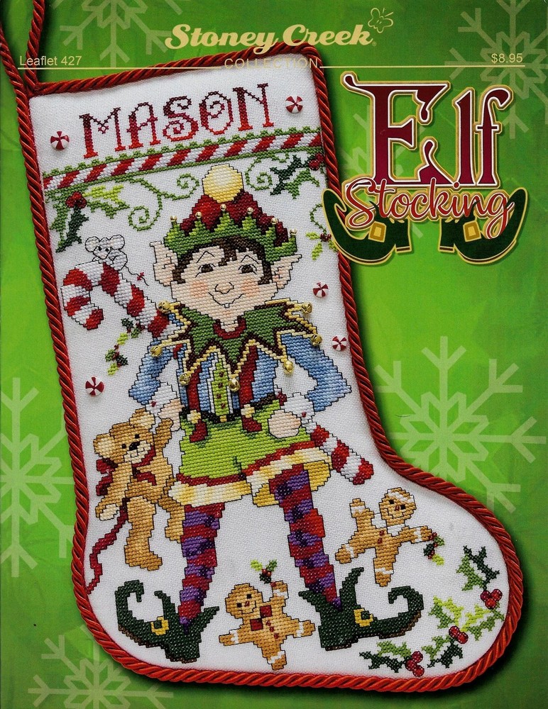Elf Stocking LFT427 by Stoney Creek cross stitch pattern