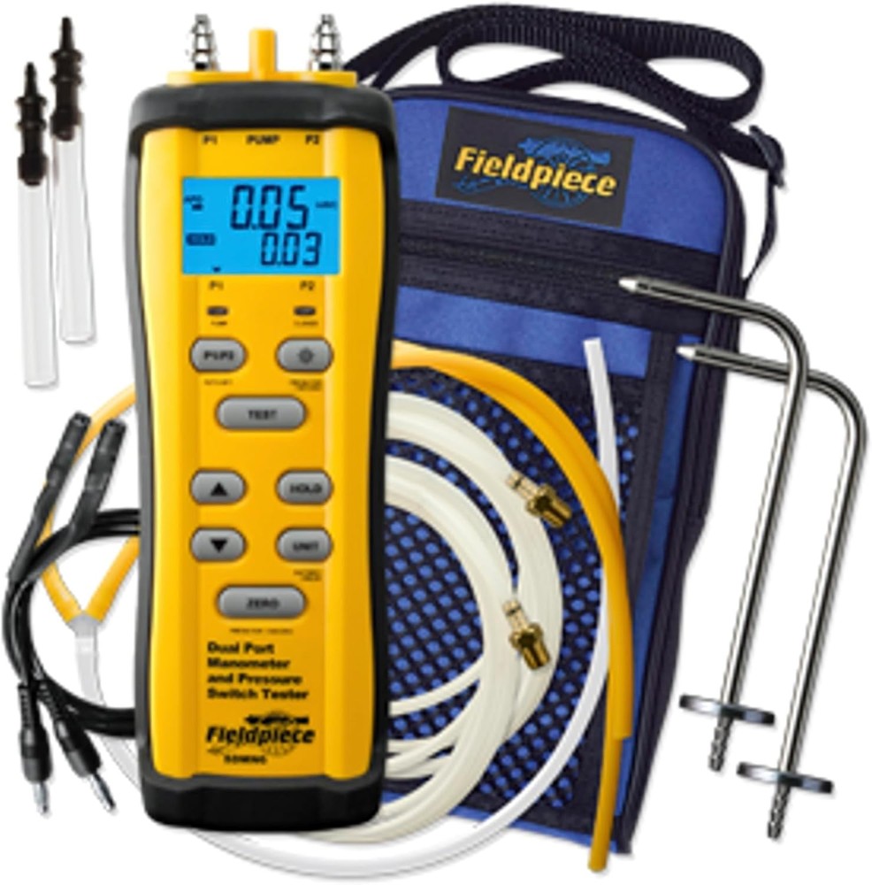 Fieldpiece SDMN6 Combustion Pressure Switch Tester