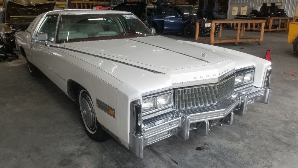 1977 CADILLAC ELDORADO BIARRITZ HOOD RELEASE CABLE