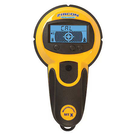 Zircon 71081 Metal Detector, Electronic, 4" Depth
