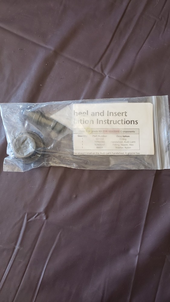 MSA 10062089 Audi-Larm 4500psi Handwheel (Coupling Nut) & Insert Upgrade Kit