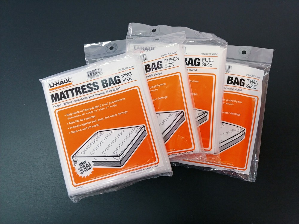 Mattress storage bag moving storage plastic cover protector king queen twin full