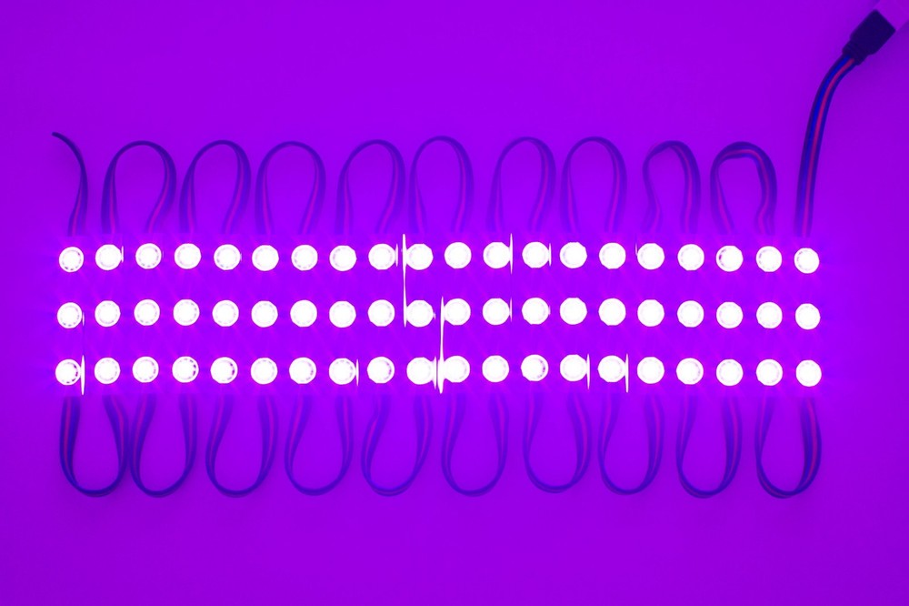 LEDUPDATES 60ft STOREFRONT MULTI COLOR RGB LED LIGHT UL Power & WIRELESS REMOTE