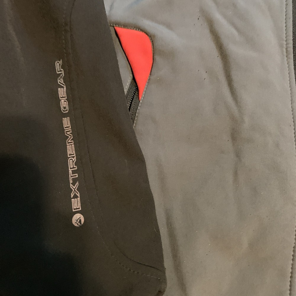 Snozu Boy’s Jacket Full Zip Soft Shell Gray Size Medium (10/12)