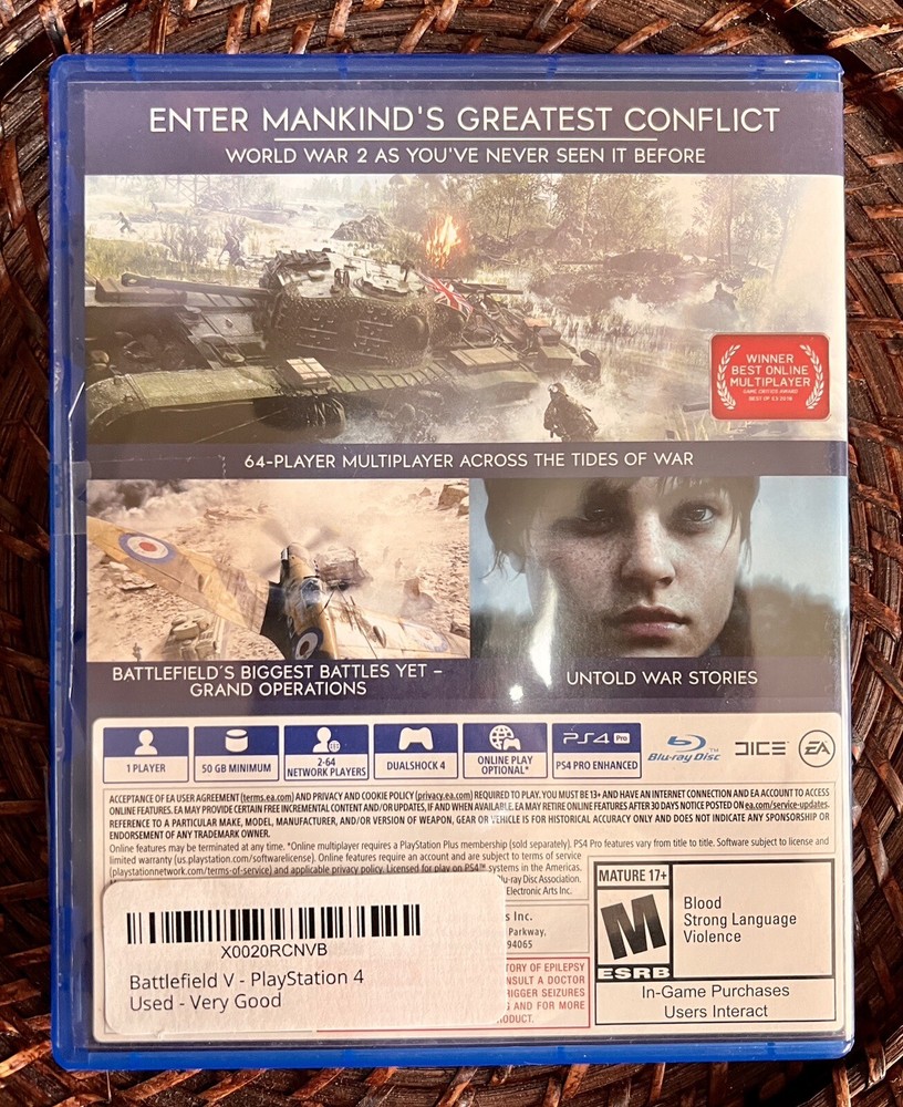 Battlefield V - Sony PlayStation 4