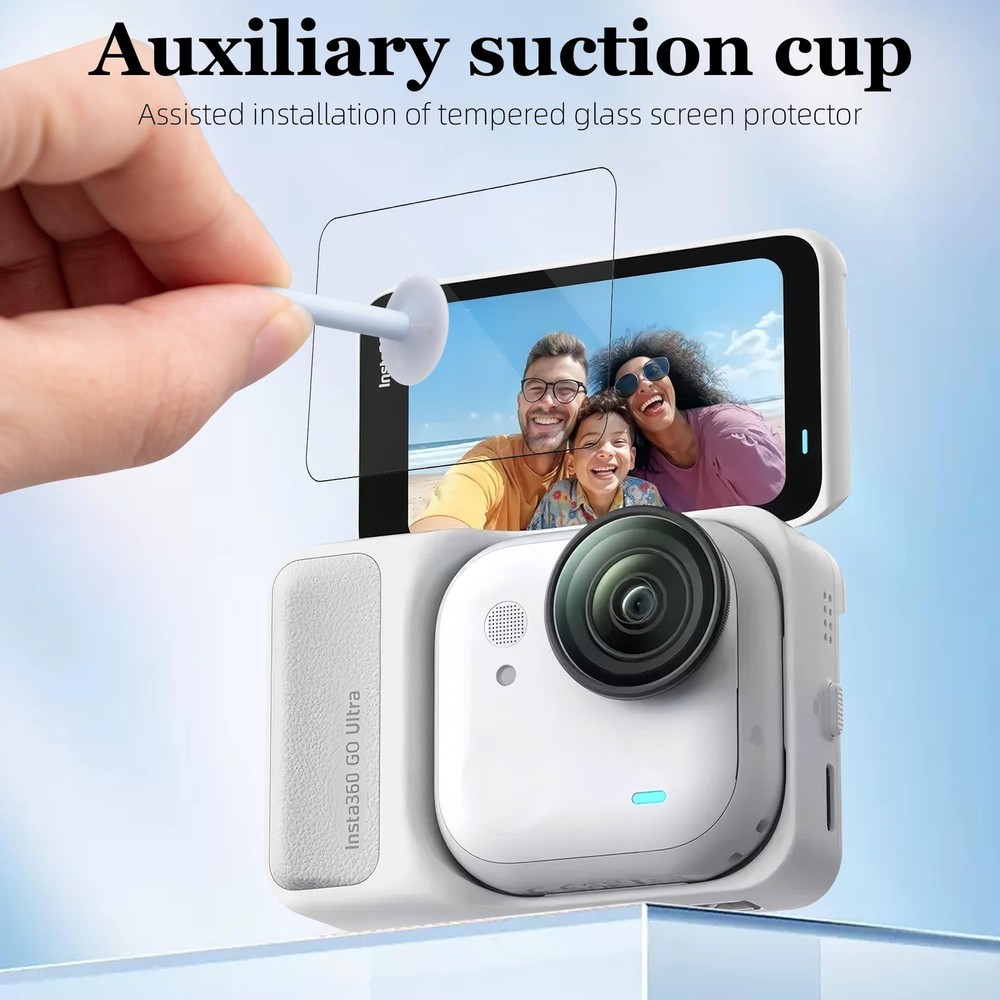 Lens Screen Protector for Insta360 Go Ultra (2 Sets), High Definition 1 Pack