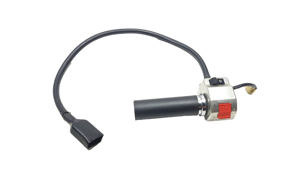2001 Suzuki Sawage LS650P Right Switch Throttle Control Cable Grip OEM