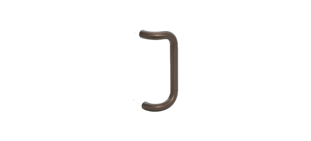 CRL 12" Pull Handle Bronze Aluminum 1" Diameter 2.5" Projection
