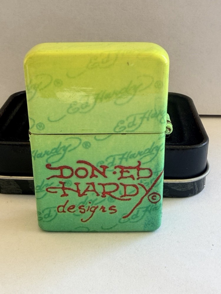 NEW ED HARDY "TIGER" COLLORFUL LIGHTER