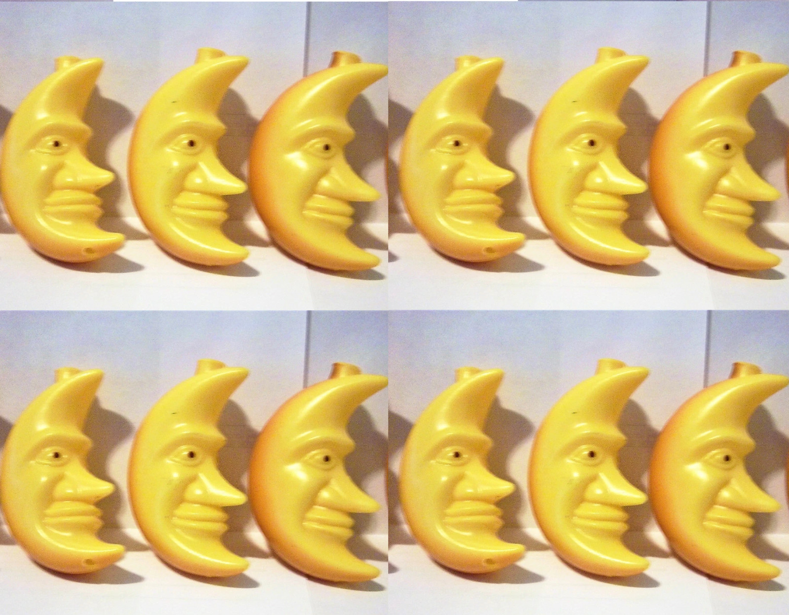 12 Vintage Man in Moon 1990s covers, New Old Stock. Party Lights String lighting