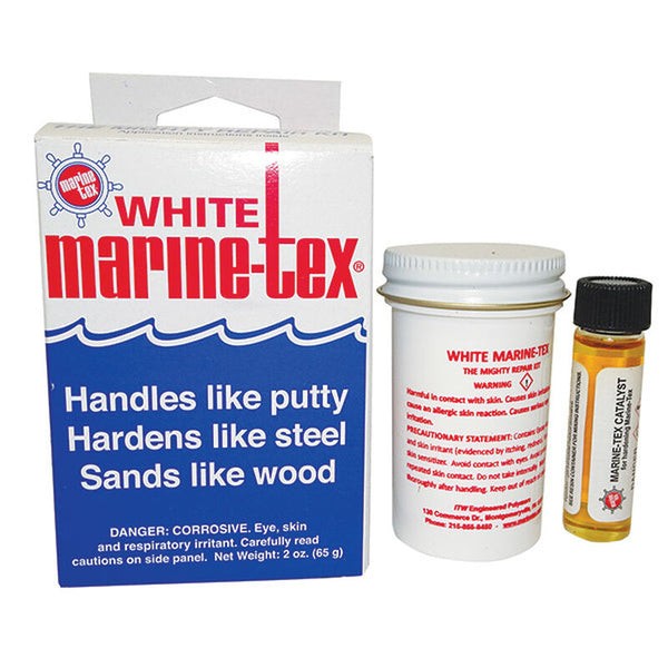 Marine-Tex Epoxy Putty Kit, White