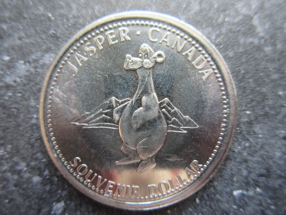 1986 Jasper Dollar Indigenous Canada Goose