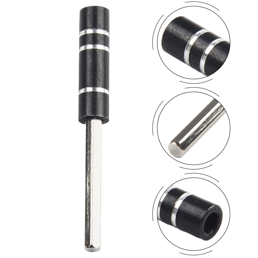Screwdriver Extension Rod 4mm Hexagonal 60mm Length Easy Bit Replacement
