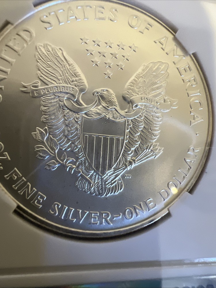 1996 SILVER EAGLE Coin Highest Grade
