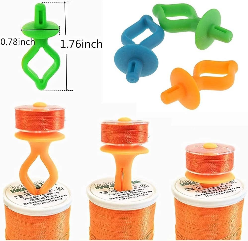 100 Pieces Bobbin Holder, Thread Spool Holder Stack Bobbins