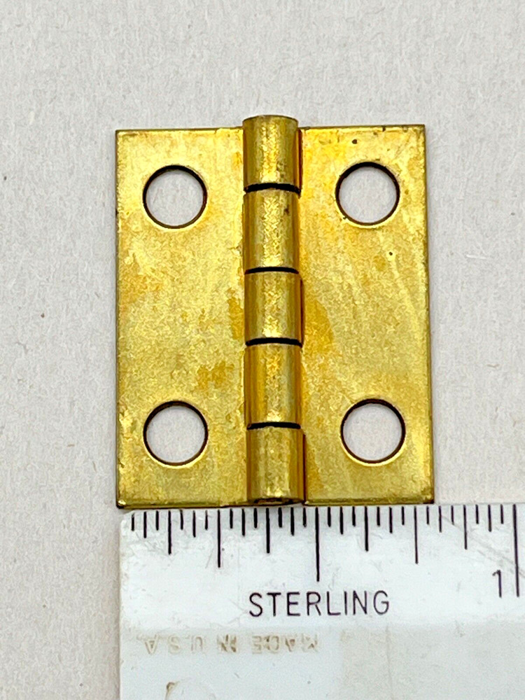 Solid Brass 1" x 13/16" Butt Hinge (CM61-9409)