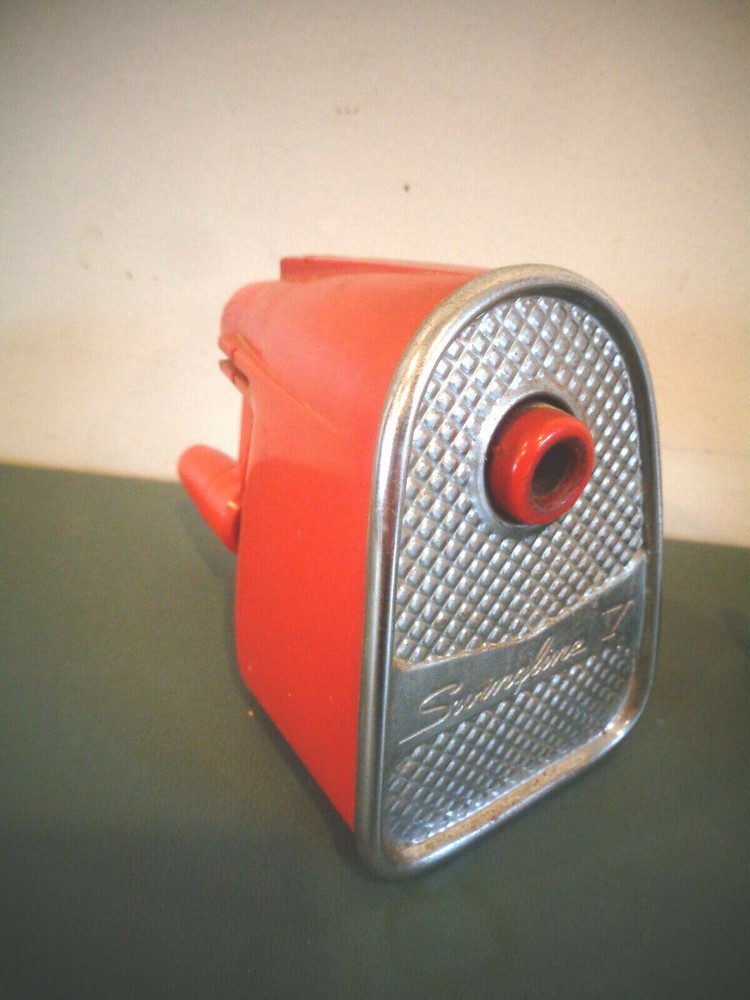 VINTAGE RED SWINGLINE PENCIL SHARPENER