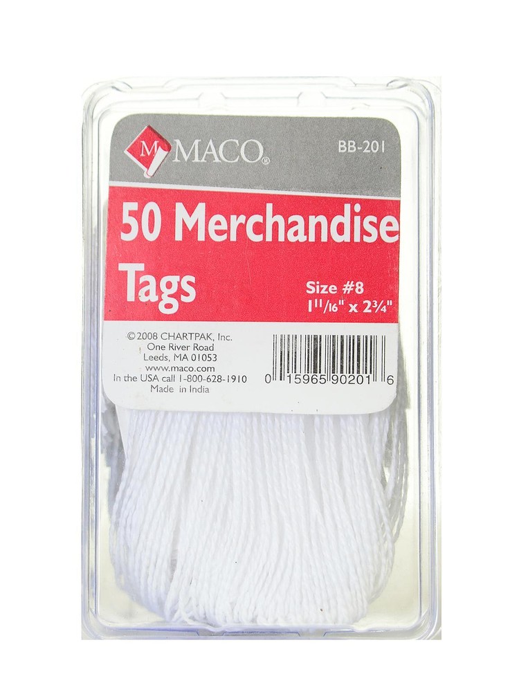 Maco Merchandise Tags