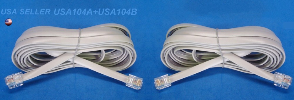 6P6C Remote Cables Replacement Control Cords for Craftmatic Adjustable Beds